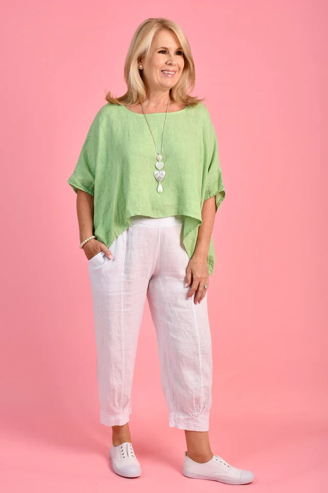 Valentina Pant White