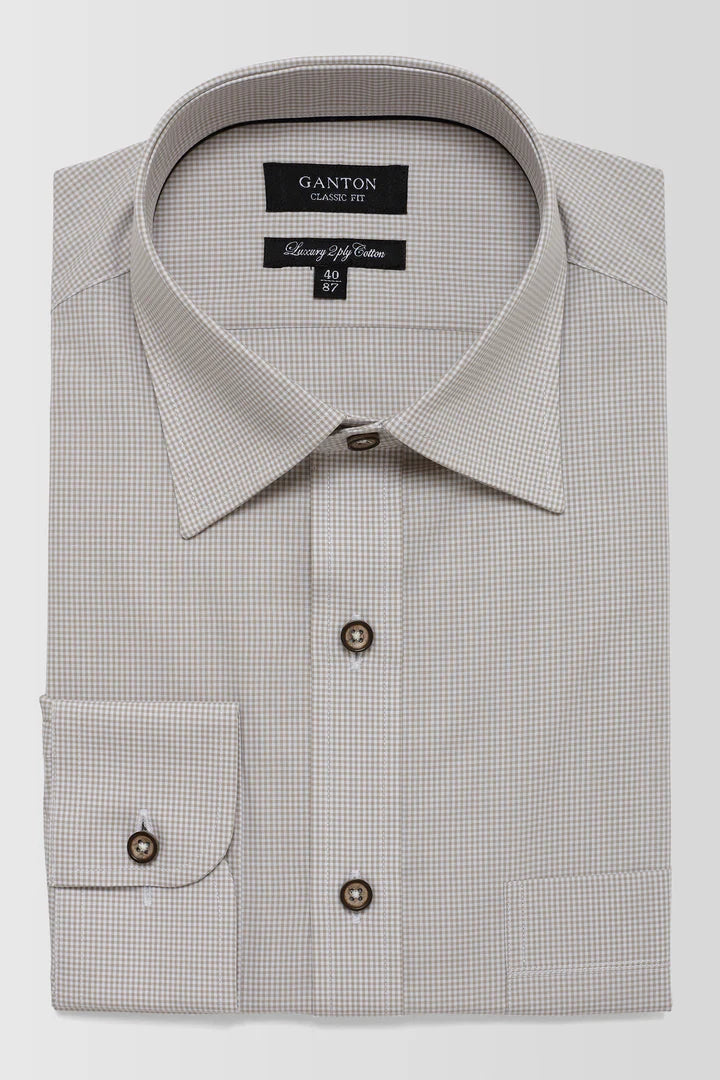 Stamford Shirt Light Grey