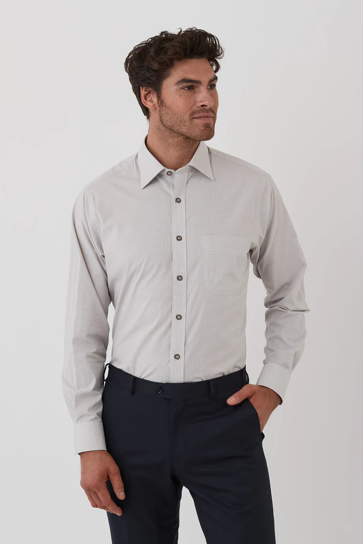 Stamford Shirt Light Grey