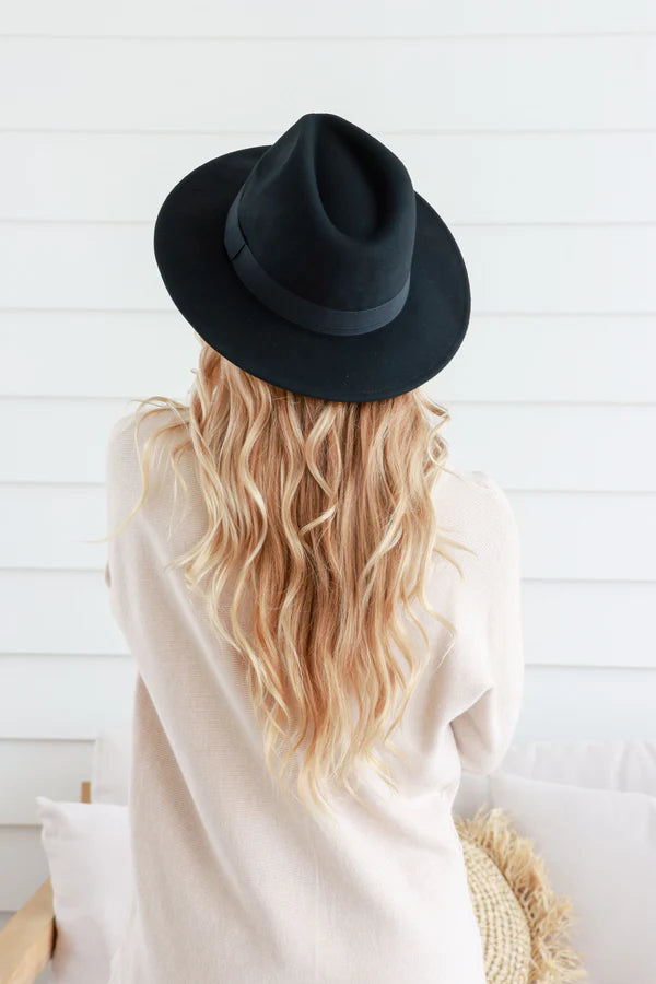 Fedora Hat Black