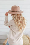 Fedora Hat Tan