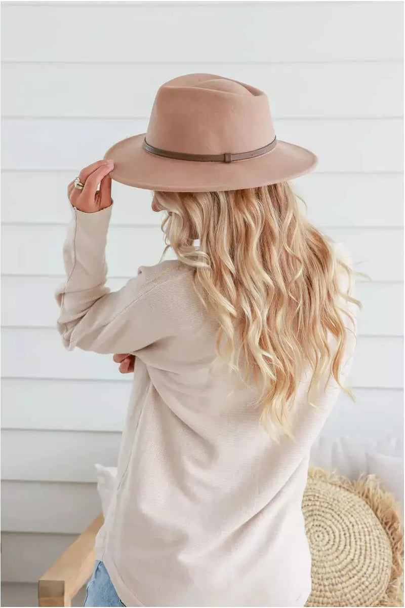 Fedora Hat Tan