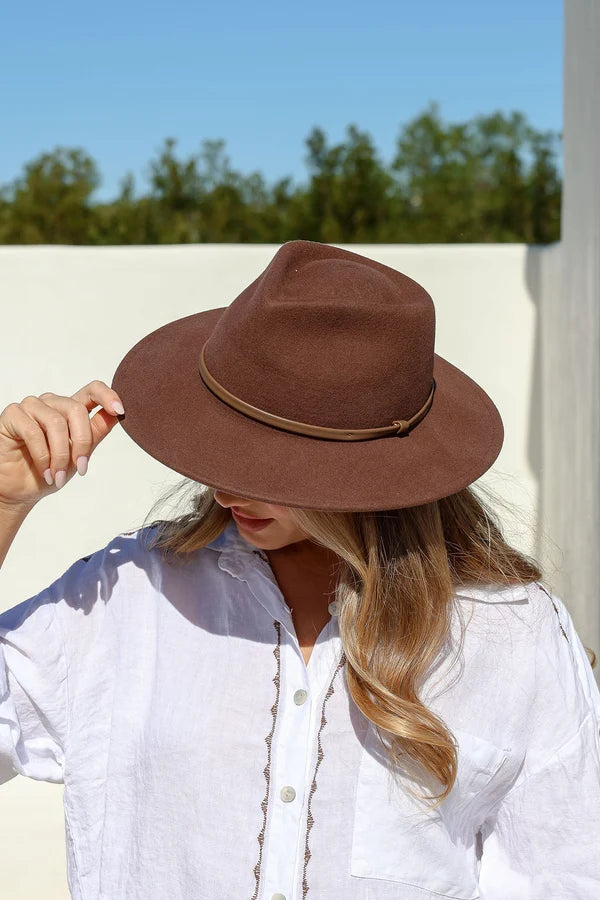 Fedora Hat Chocolate