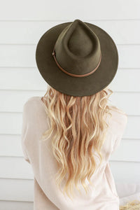 Fedora Hat Khaki