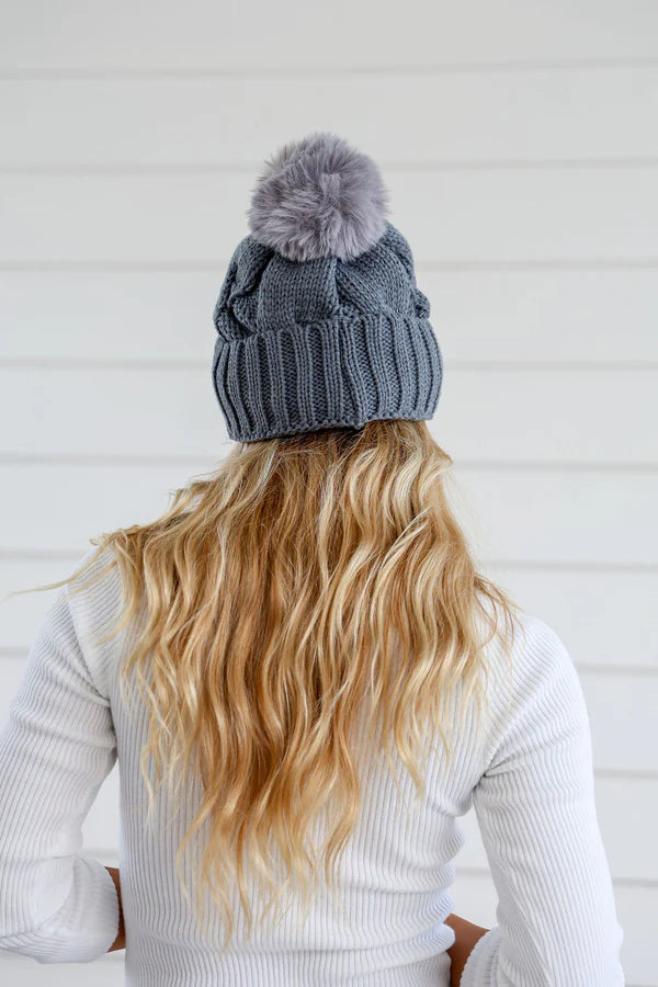 Annie Beanie Charcoal