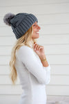 Annie Beanie Charcoal