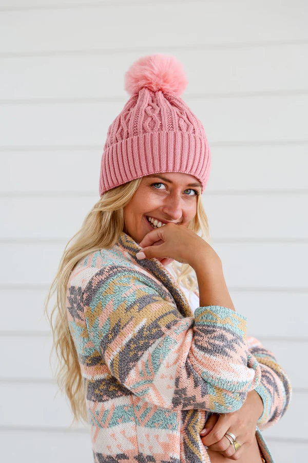Maggie Beanie Blush