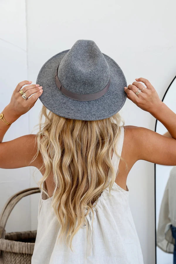 Fedora Hat Grey