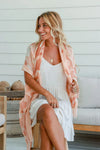 Printed Scarf Coral