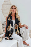 Metallic Scarf Black