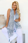 Paisley Scarf Denim