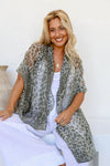 Animal Printed Scarf Mint