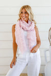 Checked Scarf Lilac