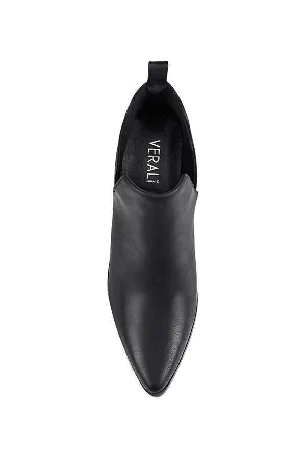 Fierce Cut Out Ankle Boots Black