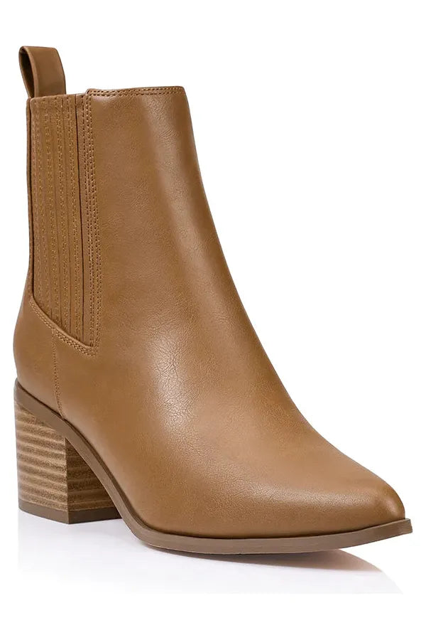 Fillipin Ankle Boot Tan
