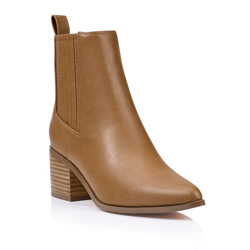 Fillipin Ankle Boot Tan