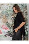 Frankie Batwing Knit Black