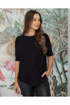 Frankie Batwing Knit Black
