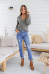 Frankie Rip Mom Denim Jean