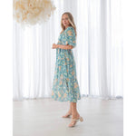 Phoebe Floral Dress Blue