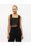 Ayla Crop Black