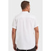 Hampton Linen S/S Shirt White