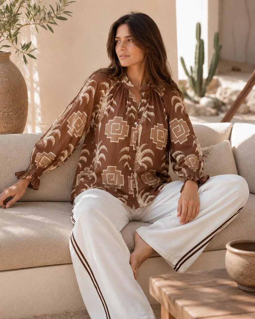 Annie Shirt Brown
