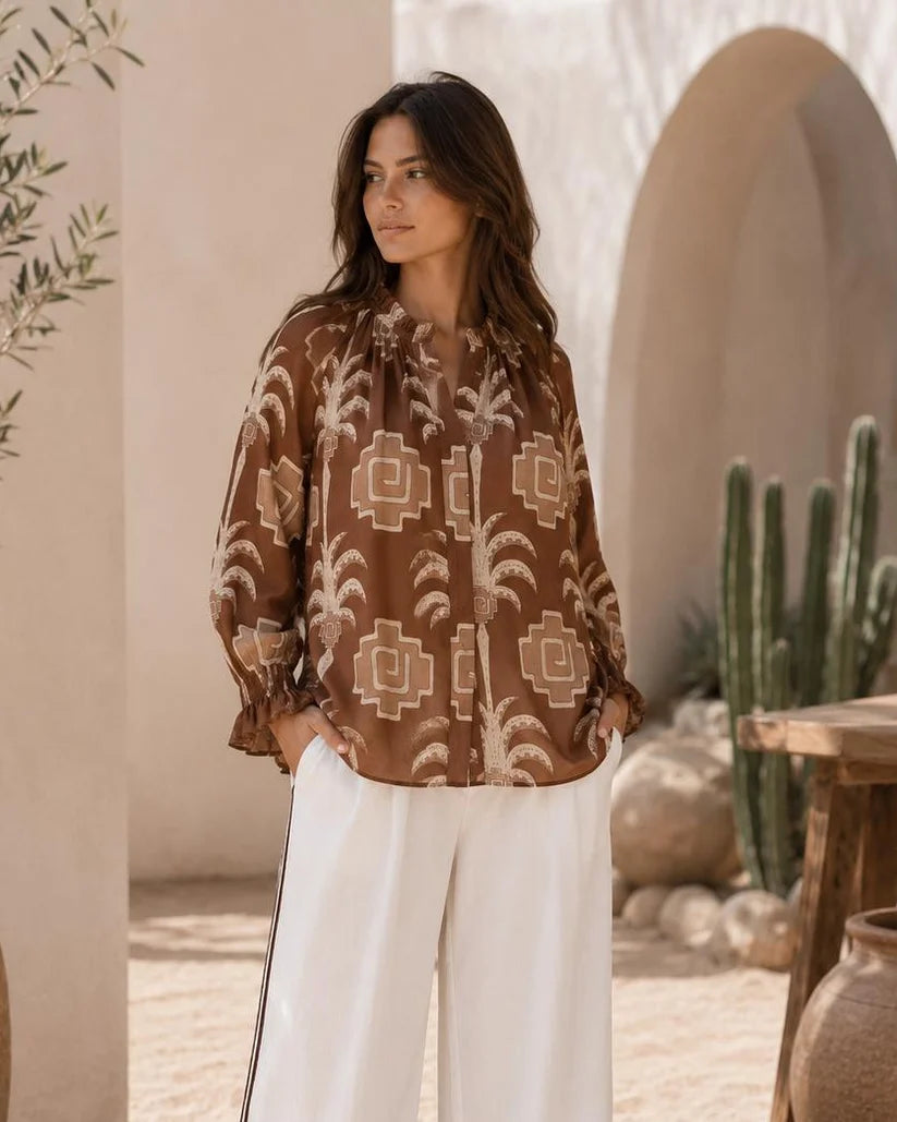 Annie Shirt Brown