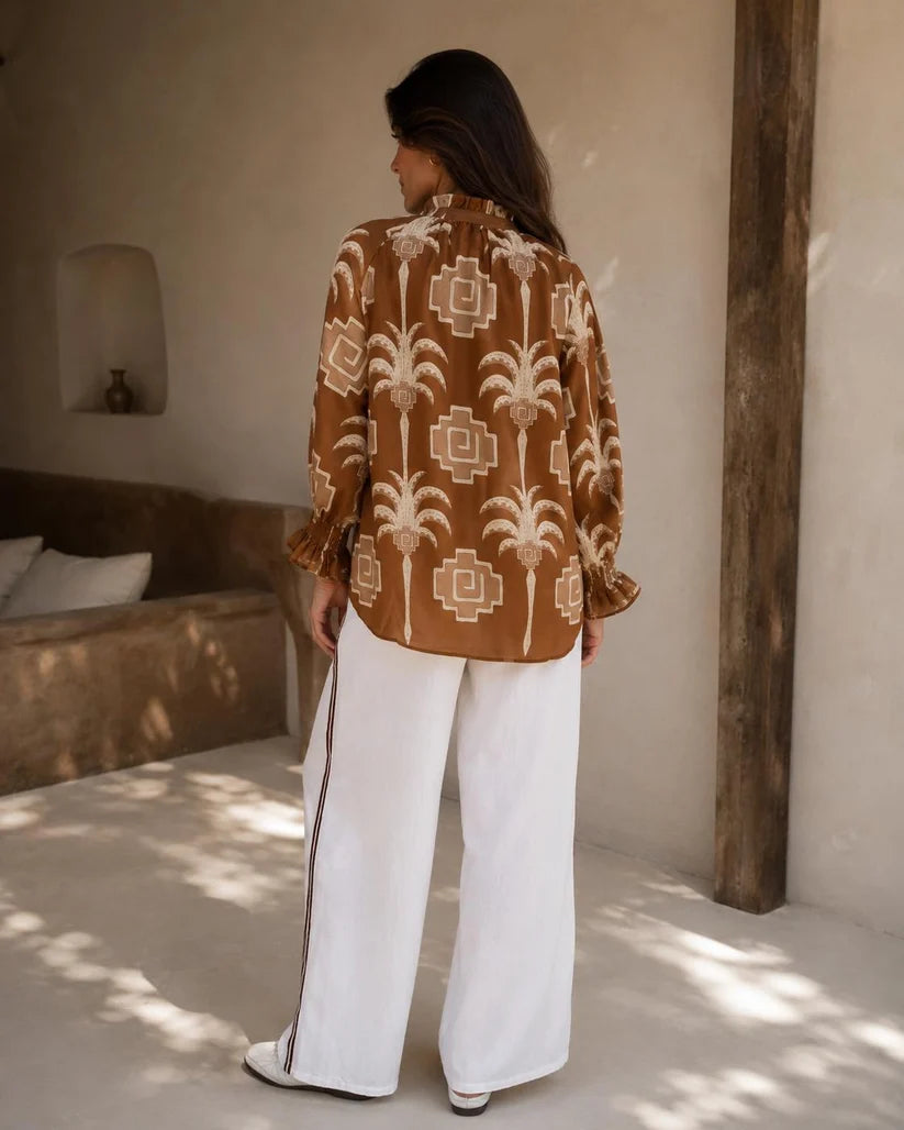 Annie Shirt Brown