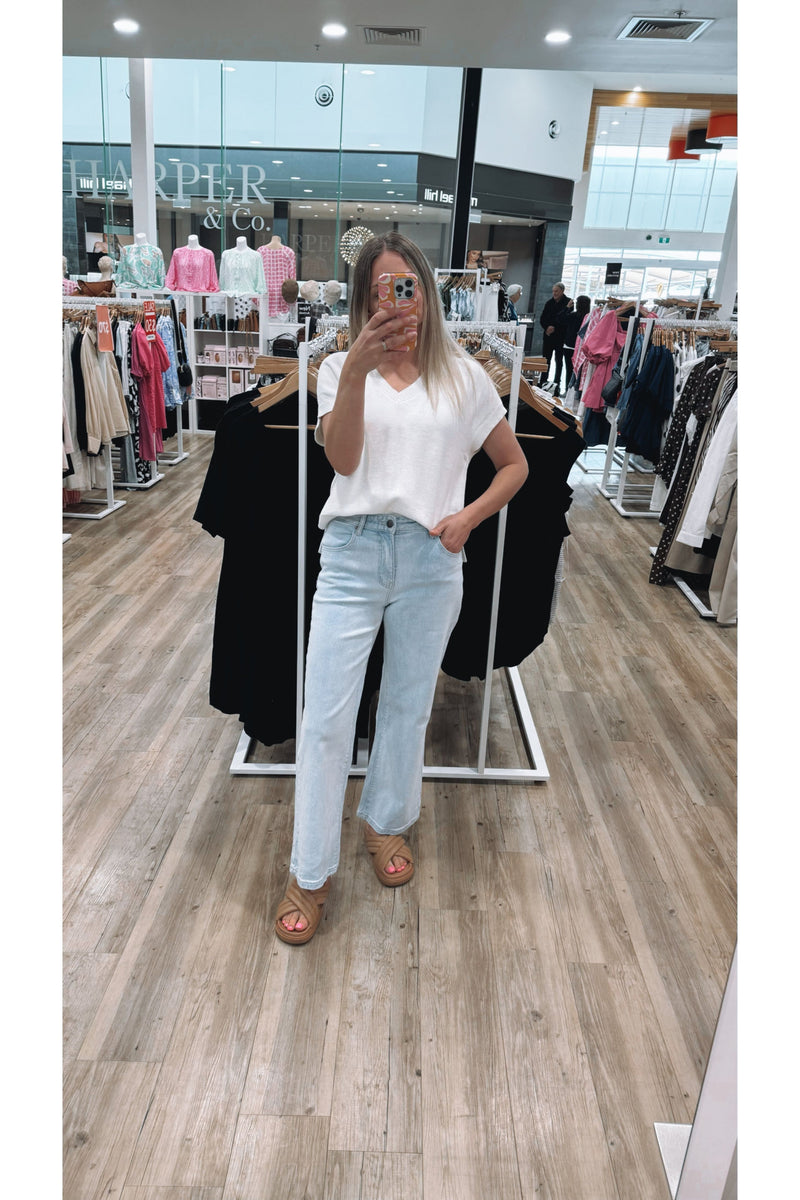 Taryn Wide Leg Jean