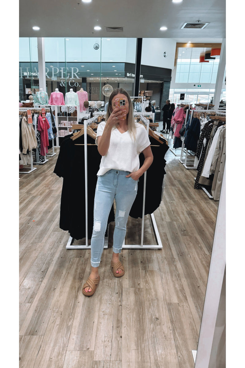 Surry Skinny Ripped Jean