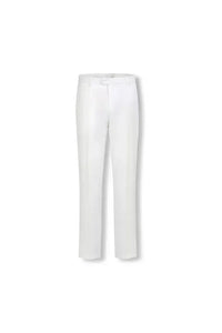 Stallone Plain Weave Suit White