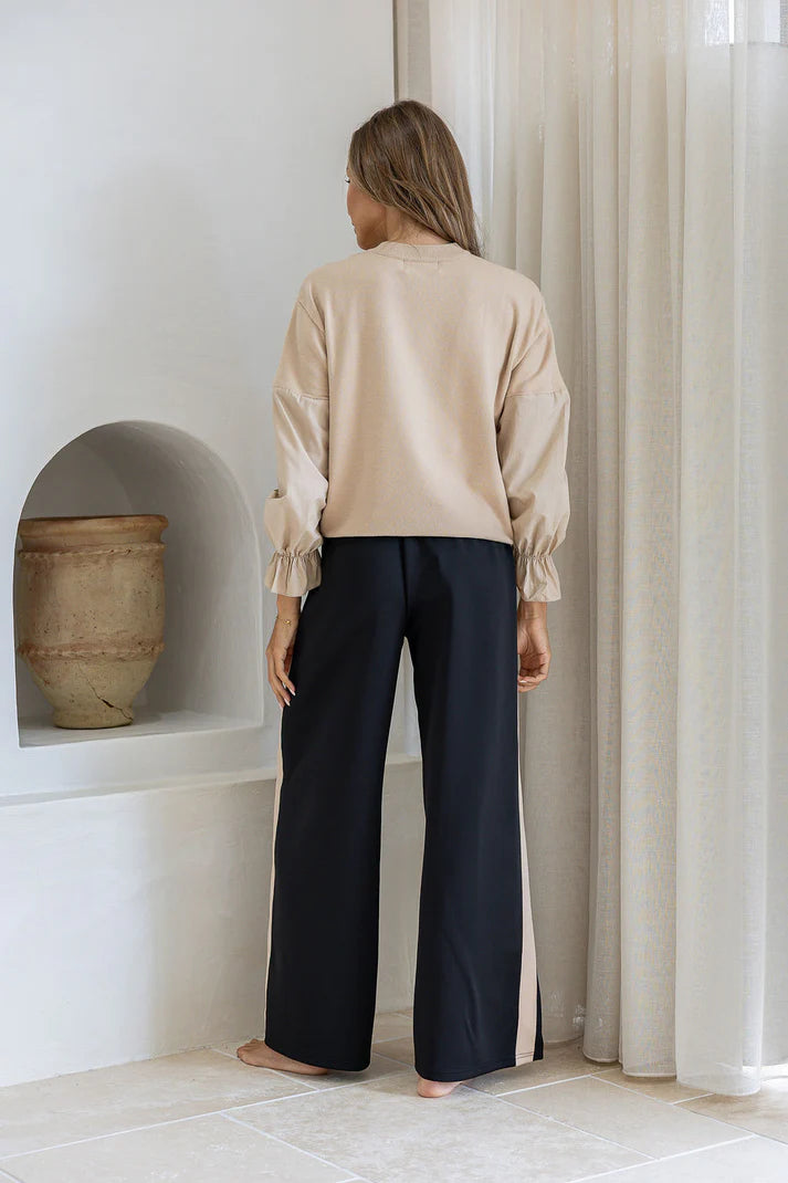 Emma Racer Pant Black