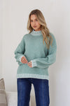 Tilly Stitch Knit Sage