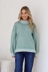 Tilly Stitch Knit Sage