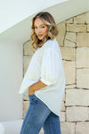 Dixie Linen Shirt White