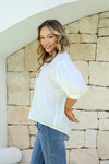 Dixie Linen Shirt White
