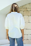 Dixie Linen Shirt White