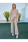 Ava Knit Set Latte