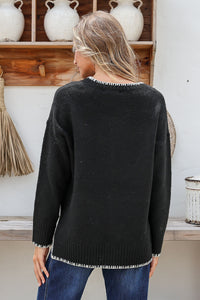Sadie Cabled Knit Black