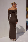 Keeta Maxi Dress Espresso