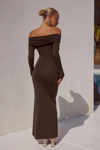 Keeta Maxi Dress Espresso