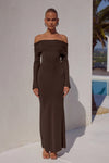 Keeta Maxi Dress Espresso