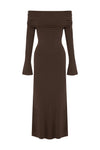 Keeta Maxi Dress Espresso