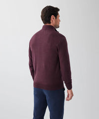 High Flex Half Zip Jumper Plum