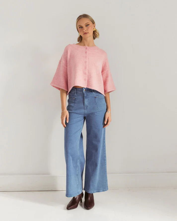 Fifi Wide Jean Blue