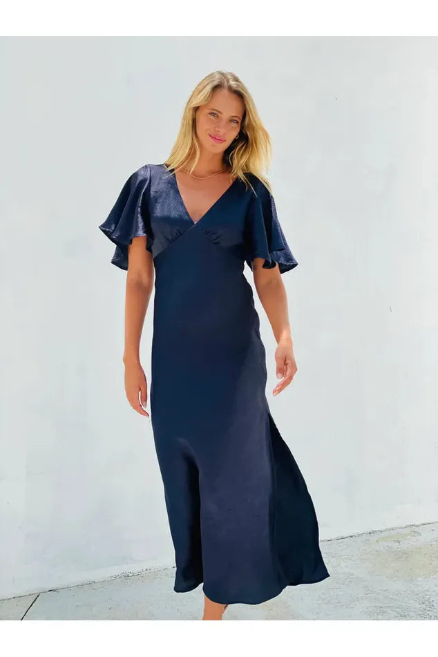 Elsa Maxi Dress Navy