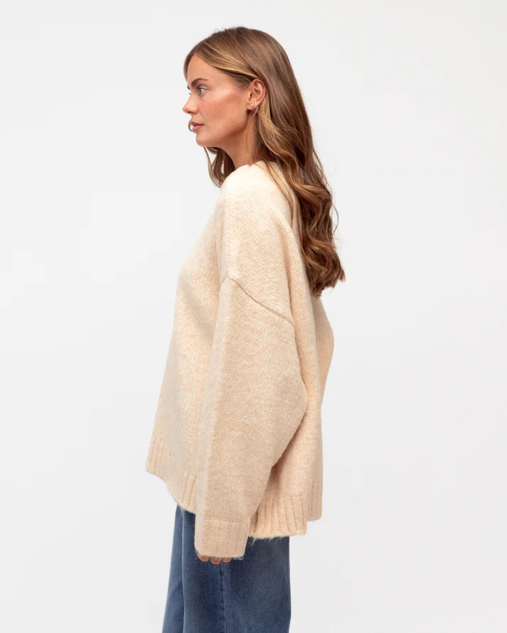 Lena Cable Knit Cream