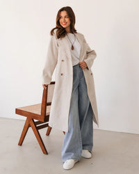 Raven Coat Ivory