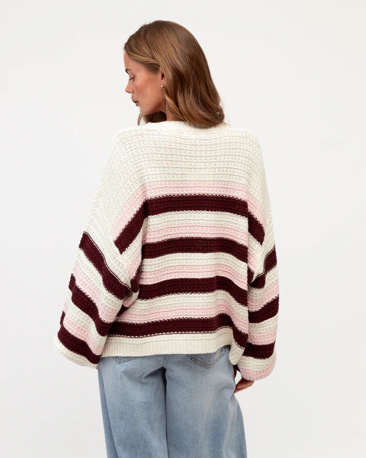 Maria Knit Choc/Cream